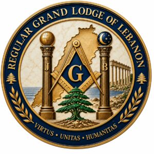 Regular Grand Lodge of Lebanon emblem