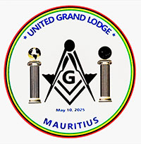 United Grand Lodge Mauritius emblem